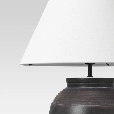 Large Ceramic Table Lamp Black - Threshold™ 3 Large Ceramic Table Lamp Black - Threshold™ - Image 3