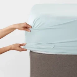 300 Thread Count Ultra Soft Fitted Sheet - Threshold -Home Deals Store GUEST 1adac226 92d8 42b2 ad3d b54a70e3fa98