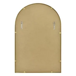 20" X 30" Arched Metal Wall Mirror Brass - Threshold™ -Home Deals Store GUEST 1ec84fa7 7875 45c1 a2e8 89ea7099627f