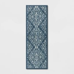 Vintage Print Comfort Rug Blue - Threshold™ -Home Deals Store GUEST 27cfa3a5 387a 437b a65c 003e7fadefea