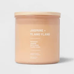 Glass Jar Jasmine And Ylang Candle Orange - Threshold™ -Home Deals Store GUEST 283695f1 8725 4897 8c7c c88d9c94ee0b