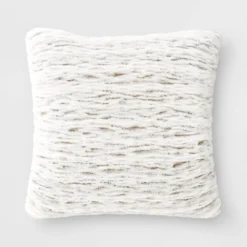 Tipped Snow Leopard Faux Fur Square Throw Pillow - Threshold™ -Home Deals Store GUEST 2d6b054d 8586 4936 9957 35da08081dea