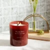 20oz Glass Woodwick Warm Cider & Cinnamon Candle - Threshold™