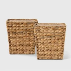 Light Weave Wastebasket Natural - Threshold™ -Home Deals Store GUEST 3bc675e6 5665 41bd 8dca f21123a12d02