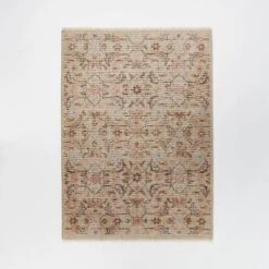 Rockland Hand Knotted Distressed Persian Style Rug Ivory - Threshold™ Designed With Studio McGee -Home Deals Store GUEST 461c3425 35f3 4272 bdec cfd5c825b076