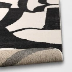 Abstract Inkblot Rug Black/White - Threshold™ 6 Abstract Inkblot Rug Black/White - Threshold™ -Home Deals Store GUEST 4794689c 040b 444b b960 d50b9ba49a0e