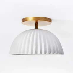 Scalloped Semi-Flush Mount Ceiling Light - Threshold™ Designed With Studio McGee 9 Scalloped Semi-Flush Mount Ceiling Light - Threshold™ Designed With Studio McGee -Home Deals Store GUEST 4db2ffb8 6162 4f4e 857b 3d8bb79181a2