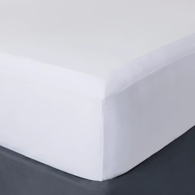 White Solid Box Spring Cover (Queen) - Threshold™ 1 White Solid Box Spring Cover (Queen) - Threshold™