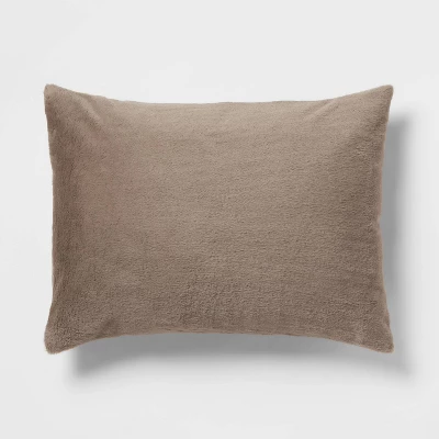 3pc Luxe Faux Fur Comforter And Sham Set - Threshold™ 3 3pc Luxe Faux Fur Comforter And Sham Set - Threshold™ - Image 3