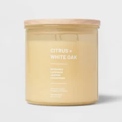 Wellness Jar Citrus And White Oak Candle Yellow - Threshold™ 12 Wellness Jar Citrus And White Oak Candle Yellow - Threshold™ -Home Deals Store GUEST 51de7eb0 bd7c 4e8e b79b 9ae5ec48b1d3