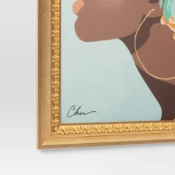 24" X 30" Floral Dream By Nikki Chu Vintage Canvas Board Gold - Threshold™ -Home Deals Store GUEST 5a042000 aaac 4e72 a3dc a07d331687a2