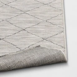 Mira Geometric Diamond Indoor/Outdoor Rug Cream - Threshold™ -Home Deals Store GUEST 5eac0548 34d0 4484 8f78 78f54ed8d9a9