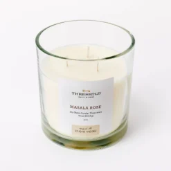 Clear Glass Masala Rose Candle White - Threshold™ Designed With Studio McGee 10 Clear Glass Masala Rose Candle White - Threshold™ Designed With Studio McGee -Home Deals Store GUEST 6158848c d4f8 4efe 93c4 8a58a533ee09