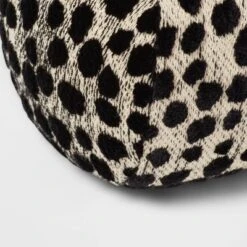 Bolster Jacquard Leopard Decorative Throw Pillow Black/Natural - Threshold™ -Home Deals Store GUEST 6634146b 116e 493b 977c d94a11830960