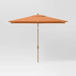 10'x6' Rectangular Market Patio Umbrella - Light Wood Pole - Threshold™ -Home Deals Store GUEST 7026a379 acb5 40d3 9e28 ea63462c9136
