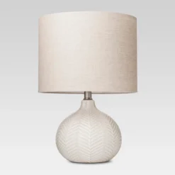 Textured Ceramic Accent Lamp Cream - Threshold™ -Home Deals Store GUEST 755a0d43 5e83 4582 a96a d96f0a939760