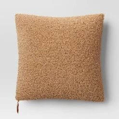 Oversized Teddy Boucle Toss Square Throw Pillow - Threshold™ -Home Deals Store GUEST 77449c5a 0a18 403e 83a5 7f14edefb080