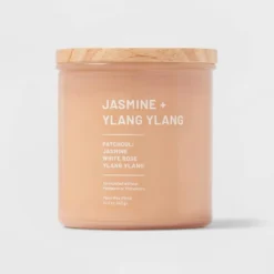 Glass Jar Jasmine And Ylang Candle Orange - Threshold™ -Home Deals Store GUEST 7b2bbab9 f293 4d99 b919 fd700df9c8f3