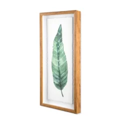 (Set Of 3) 28"x12" Framed Leaves Decorative Wall Art White - Threshold™ 13 (Set Of 3) 28"x12" Framed Leaves Decorative Wall Art White - Threshold™ -Home Deals Store GUEST 8176423f 41b8 4092 bb29 d3a72d0feae8