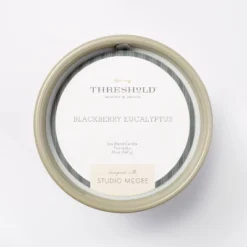 20oz Ceramic Blackberry Eucalyptus Candle Green - Threshold™ Designed With Studio McGee -Home Deals Store GUEST 870ce181 98d9 4be6 a455 6aadadca64e1