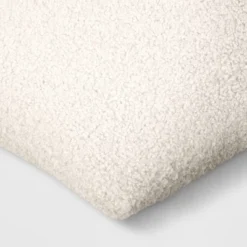 Oversized Teddy Boucle Toss Square Throw Pillow - Threshold™ -Home Deals Store GUEST a26ab696 c541 4a31 bda7 7e21e84b5160