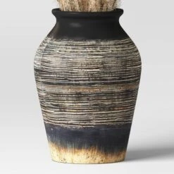 Grass Arrangement In Ceramic Pot Black - Threshold™ 7 Grass Arrangement In Ceramic Pot Black - Threshold™ -Home Deals Store GUEST a8b7bc55 e7f2 41c9 ad42 4006f370c4b4