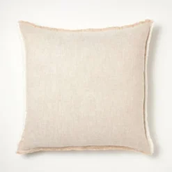 Oversized Reversible Linen Square Throw Pillow With Frayed Edges - Threshold™ Designed With Studio McGee 10 Oversized Reversible Linen Square Throw Pillow With Frayed Edges - Threshold™ Designed With Studio McGee -Home Deals Store GUEST b24eae29 d0b8 4a56 a4ef 09c04c3955b4