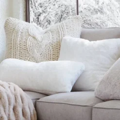 50"x60" Ruched Faux Rabbit Fur Throw Blanket - Threshold™ -Home Deals Store GUEST b29ec717 0450 43ed a746 fbc4a787692a