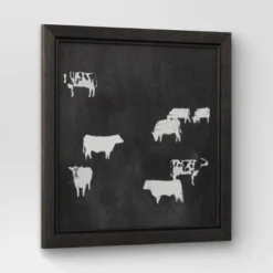 (Set Of 2) 12" X 12" Cow Collection II Framed Wall Canvases - Threshold™ 8 (Set Of 2) 12" X 12" Cow Collection II Framed Wall Canvases - Threshold™ -Home Deals Store GUEST b344498b 2140 4a52 b3be 29b42cd41f2d