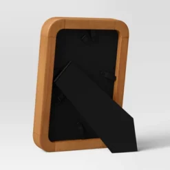 Rounded Corner Medium Wood Single Image Table Frame Brown - Threshold™ -Home Deals Store GUEST bda219e0 4819 4b0b a7d5 f38413072ffe