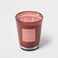Colored Vase Glass With Dustcover Strawberry Musk Candle Red - Threshold™ 13 Colored Vase Glass With Dustcover Strawberry Musk Candle Red - Threshold™ -Home Deals Store GUEST bff6ffbf c36a 4e82 a556 ba31fee10532