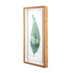 (Set Of 3) 28"x12" Framed Leaves Decorative Wall Art White - Threshold™ 12 (Set Of 3) 28"x12" Framed Leaves Decorative Wall Art White - Threshold™ -Home Deals Store GUEST c5e9b8e6 0d03 4546 a2ff 5780b3b021fd