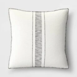 Oversized Placed Striped Square Throw Pillow - Threshold™ -Home Deals Store GUEST c66db2e9 a928 40d0 937e 3fed7fbab407