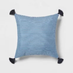 5pc Block Print With Border Comforter Bedding Set White/Blue - Threshold™ -Home Deals Store GUEST c694dc91 e0ad 45f3 8331 20bfeed2019f