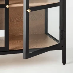 Crystal Cove Glass TV Stand For TVs Up To 59" - Threshold™ Designed With Studio McGee -Home Deals Store GUEST d7fbde89 0a6e 4100 a386 891e235e63ea