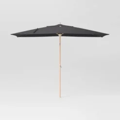 10'x6' Rectangular Market Patio Umbrella - Light Wood Pole - Threshold™ -Home Deals Store GUEST d89187f0 45e4 4db4 80b8 710bf9167e62