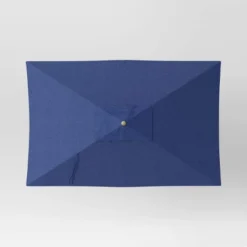 10'x6' Rectangular Market Patio Umbrella - Light Wood Pole - Threshold™ -Home Deals Store GUEST da953ab7 3018 4b76 8764 bfa251530b2a