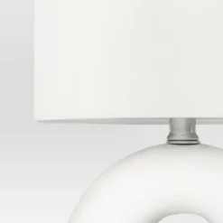 Abstract Ceramic Mini Table Lamp White - Threshold™ -Home Deals Store GUEST e060b615 0e7d 45e5 a0cf f6597ddf73ee