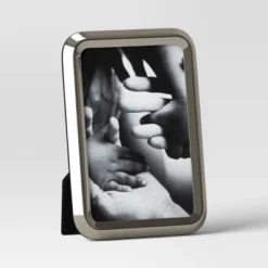 Polished Chrome Rounded Metal Table Frame Silver - Threshold™ -Home Deals Store GUEST e39a0966 8321 4bd1 a9e5 65ce8c06c03e