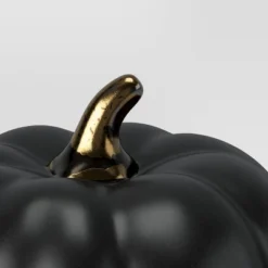 Set Of 3 Small Ceramic Halloween Pumpkins With Gold Stem - Threshold™ 5 Set Of 3 Small Ceramic Halloween Pumpkins With Gold Stem - Threshold™ -Home Deals Store GUEST e522c71c 5236 4716 87d9 cb99acca79a8