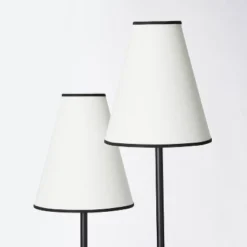 2-Head Floor Lamp With Trimmed Shade Black (Includes LED Light Bulb) - Threshold™ Designed With Studio McGee -Home Deals Store GUEST f035995d f7b3 4db1 a0dd 1617e77b28a8