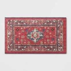 Vintage Persian Medallion Kitchen Rug Red - Threshold™ 8 Vintage Persian Medallion Kitchen Rug Red - Threshold™ -Home Deals Store GUEST f16c5267 d313 4240 bf0d 05c7103b80bd