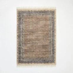 Persian Printed Paisley Style Rug Navy - Threshold™ Designed With Studio McGee™ -Home Deals Store GUEST f50d2252 b055 4817 8bb4 936b6ad8654e